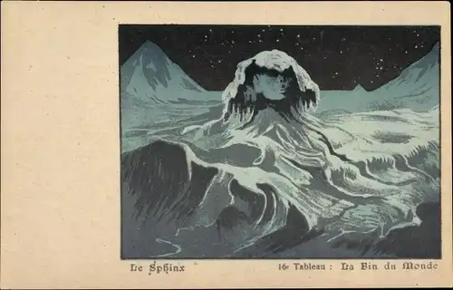 Ak Le Sphinx, 16e Tableau, la Fin du Monde