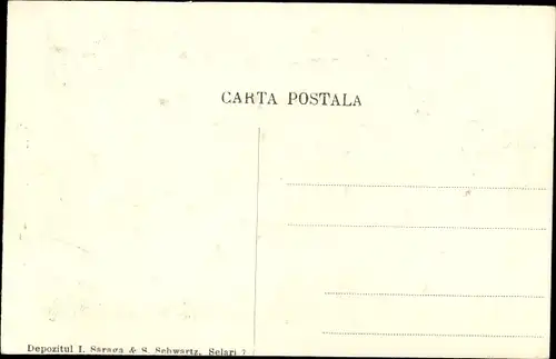 Ak Rumänischer Hirt, Mann in rumänischer Tracht