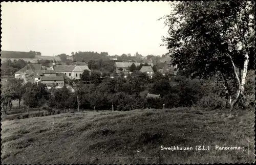 Ak Schinnen Limburg Niederlande, Panorama, Pension M. Boijens - Knooren