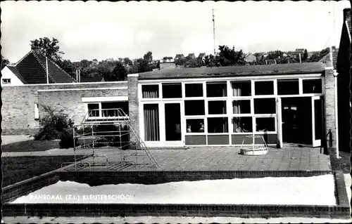 Ak Ransdaal Limburg Niederlande, Kleuterschool