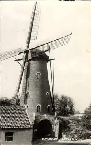 Ak Luyksgestel Nordbrabant, De Zwarte Molen