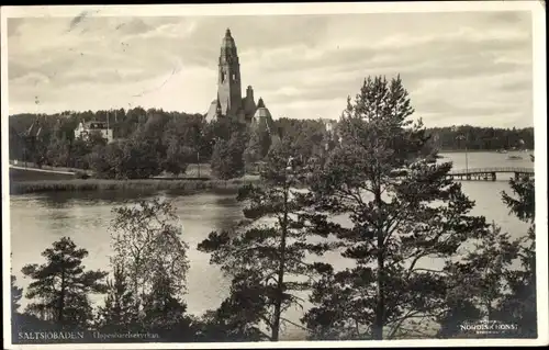 Ak Saltsjöbaden Schweden, Uppenbarelsekyrkan