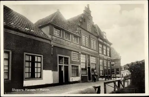 Ak Hoorn Nordholland Niederlande, Slapers Haven, Bossu Zeeslag