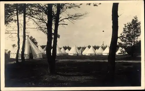 Ak Ommen Overijssel Niederlande, Starcamp, Zeltplatz