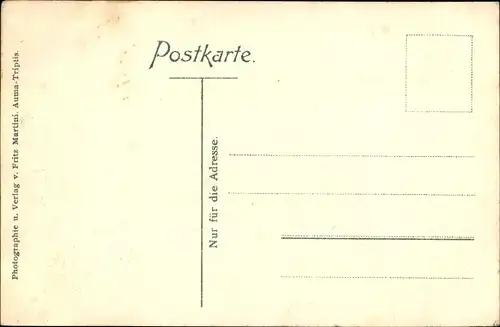 Ak Triptis in Thüringen, Bahnhofstraße