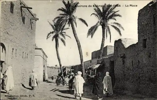 Ak Sidi Okba Biskra Algerien, La Place