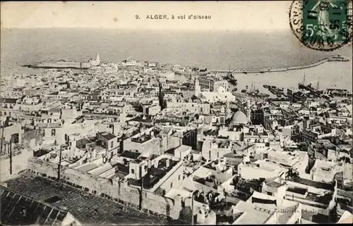 Ak Algier Alger Algerien, Panorama