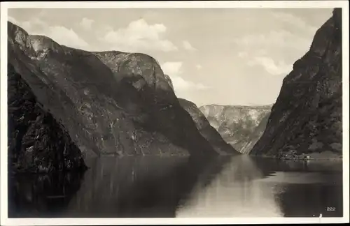 Ak Gudvangen Norwegen, Nærøfjord