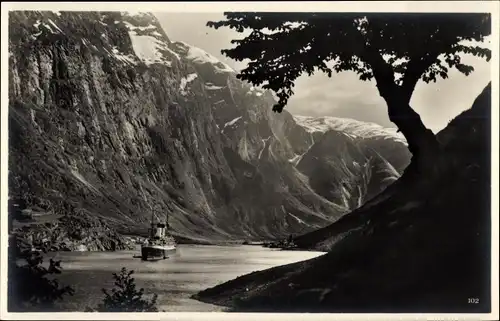 Ak Gudvangen Norwegen, Nærøfjord