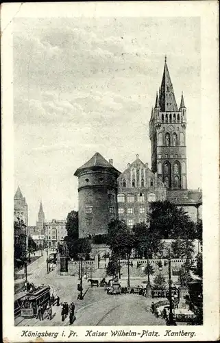Ak Kaliningrad Königsberg Ostpreußen, Kaiser Wilhelm Platz, Kantberg