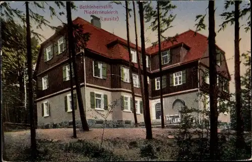 Ak Niederneukirch Neukirch in der Lausitz, Bethlehemstift