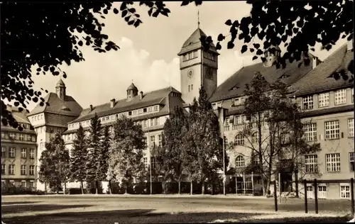 Ak Bischofswerda in Sachsen, Goetheschule