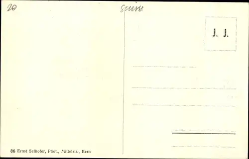 Ak Bern Stadt Schweiz, Kirchenfeld