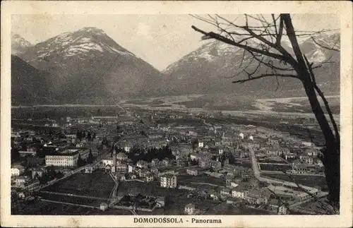 Ak Domodossola Piemonte, Panorama