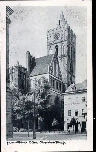 Ak Frankfurt an der Oder, Marienkirche