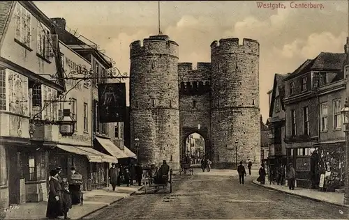 Ak Canterbury Kent England, Westgate