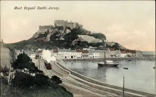 Ak Gorey Jersey Kanalinseln, Mont Orgueil Castle