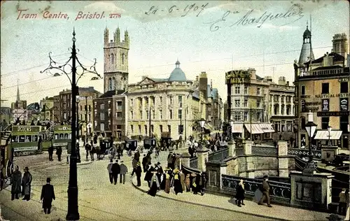 Ak Bristol South West England, Tram Centre