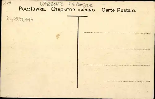 Ak Warszawa Warschau Polen, Palac w Lazienkach, Łazienki-Palast