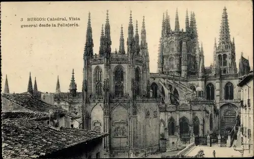 Ak Burgos Kastilien und León, Kathedrale