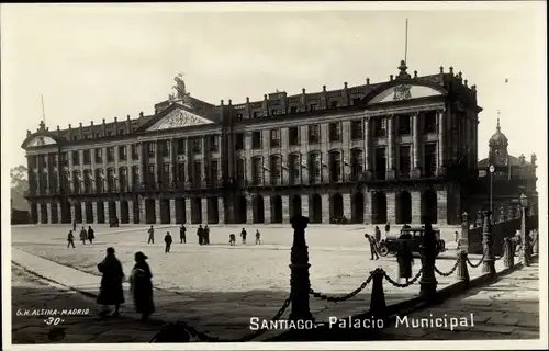 Ak Santiago de Compostela Galicien Spanien, Palacio Municipal