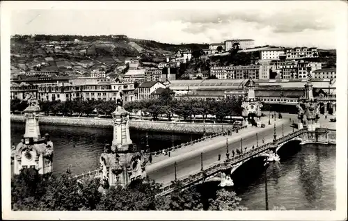 Ak San Sebastian Baskenland, Pont de Marie Cristhine