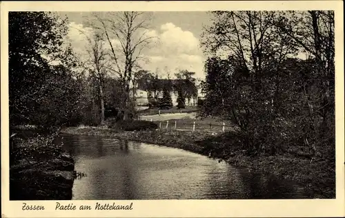 Ak Zossen in Brandenburg, Partie am Nottekanal