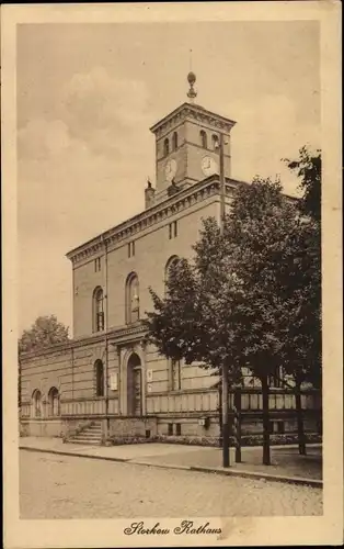 Ak Storkow in der Mark, Rathaus