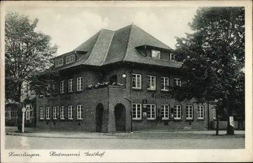Ak Hemslingen in Niedersachsen, Heitmanns Gasthof