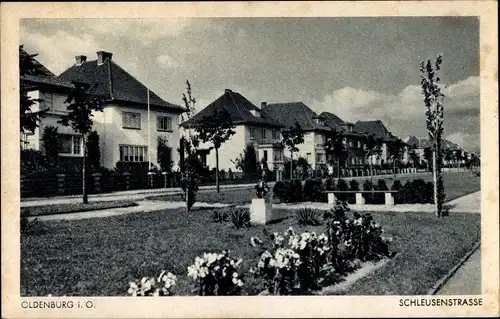 Ak Oldenburg im Großherzogtum Oldenburg, Schleusenstraße