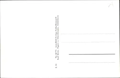 Ak Schlüchtern in Hessen, Gesamtansicht