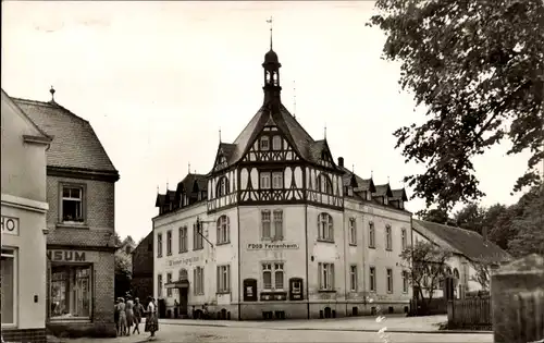 Ak Bad Klosterlausnitz in Thüringen, FDGB Erholungsheim Siegfried Michl und Volkslichtspiele