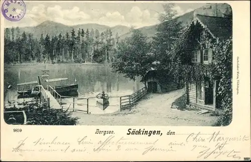 Ak Bad Säckingen am Hochrhein, Bergsee