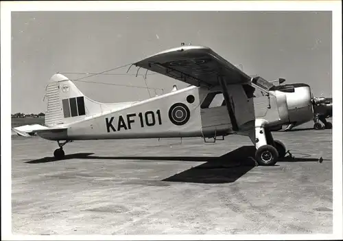 Foto Ak Kenianisches Militärflugzeug, KAF 101, de Havilland Canada DHC-2