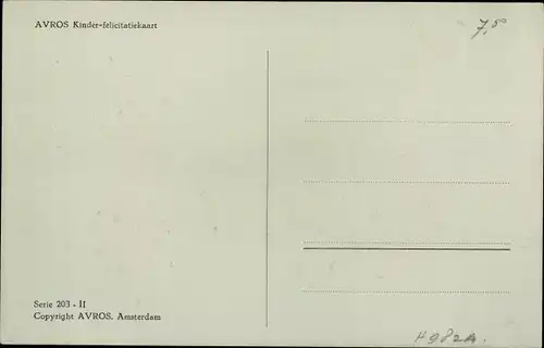 Ak Glückwunsch, Hartelijk gefeliciteerd, Zwerg mit Horn