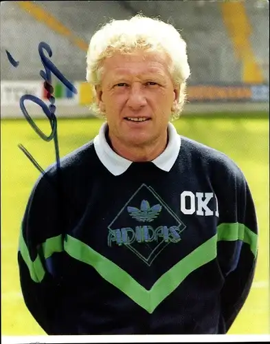 Ak Trainer Karlheinz Feldkamp, 1. FC Kaiserslautern, Autogramm