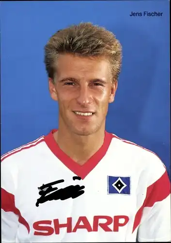 Sammelbild Fußballspieler Jens Fischer, Hamburger SV