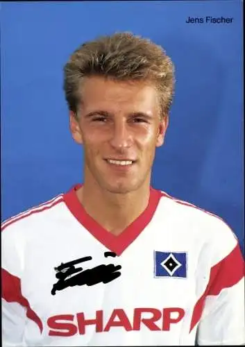 Sammelbild Fußballspieler Jens Fischer, Hamburger SV