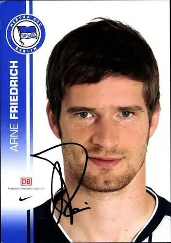 Sammelbild Fußballspieler Arne Friedrich, Hertha Berlin