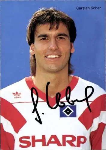 Sammelbild Fußballspieler Carsten Kober, Hamburger SV