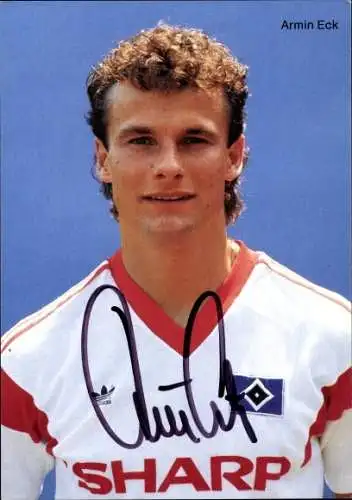 Sammelbild Fußballspieler Armin Eck, Hamburger SV
