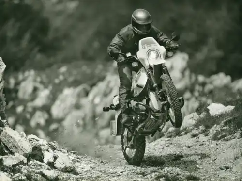 Foto Motorrad, BMW Enduro R 100 GS, Reklame