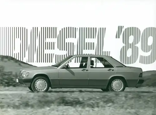 Foto Auto, Mercedes Benz Diesel 1989, 190 D - 300 TD Turbo