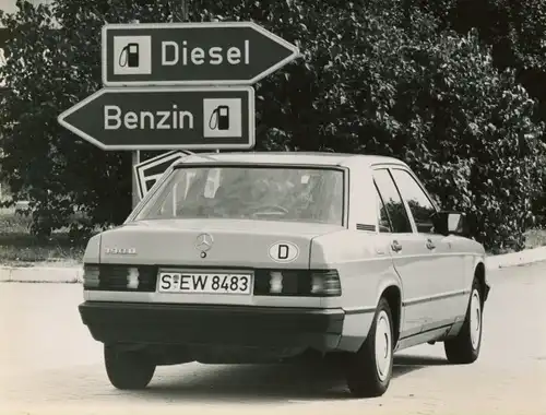 Foto Auto, Mercedes Benz 190 D, Diesel, KFZ Kennz. S EW 8483