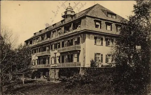 Ak Dresden Nordost Loschwitz, Sanatorium am Königspark, Südhaus