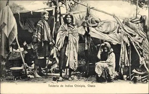 Ak Argentinien, Tolderia de Indio Chinipis, Chaco