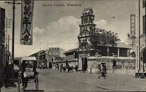 Ak Singapore Singapur, Hindoe Temple