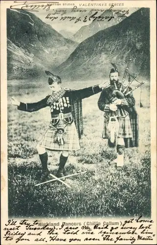 Ak Schottland, Highland Dancers, Ghillie Callum, Schwerttanz