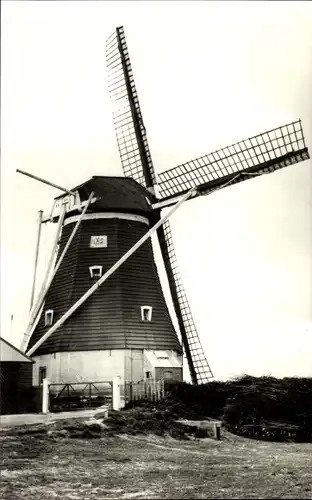 Ak Zevenbergen Nordbrabant, Korenmolen, Windmühle