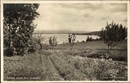 Ak Schweden, Furudal, Utsikt över Ore-sjön